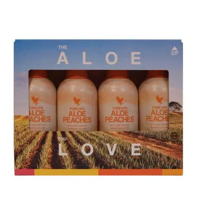Forever Aloe Peaches 4 Pack