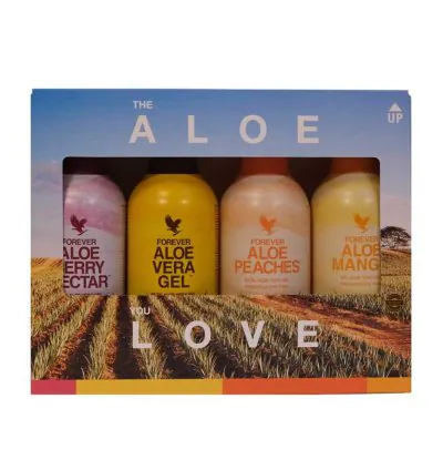 Forever Aloe Mixed Gel 4 Pack