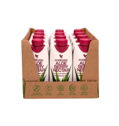 Forever Aloe Berry Nectar 330ml 12 Pack